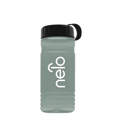 Garyline® RPET Bottle with Tethered Lid - 20 oz.