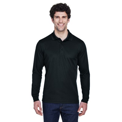 Core 365™ Men's Tall Pinnacle Performance Long-Sleeve Piqué Polo